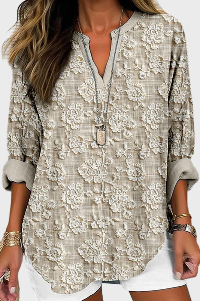 Silvia Blusa Desert Bloom WESS