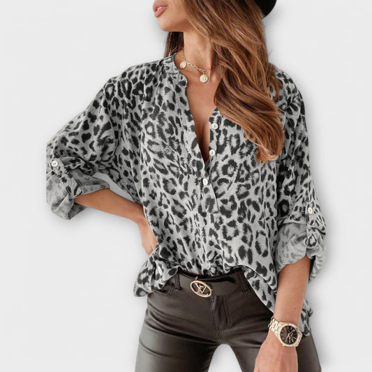 Lara Blusa Estampado Leopardo WESS