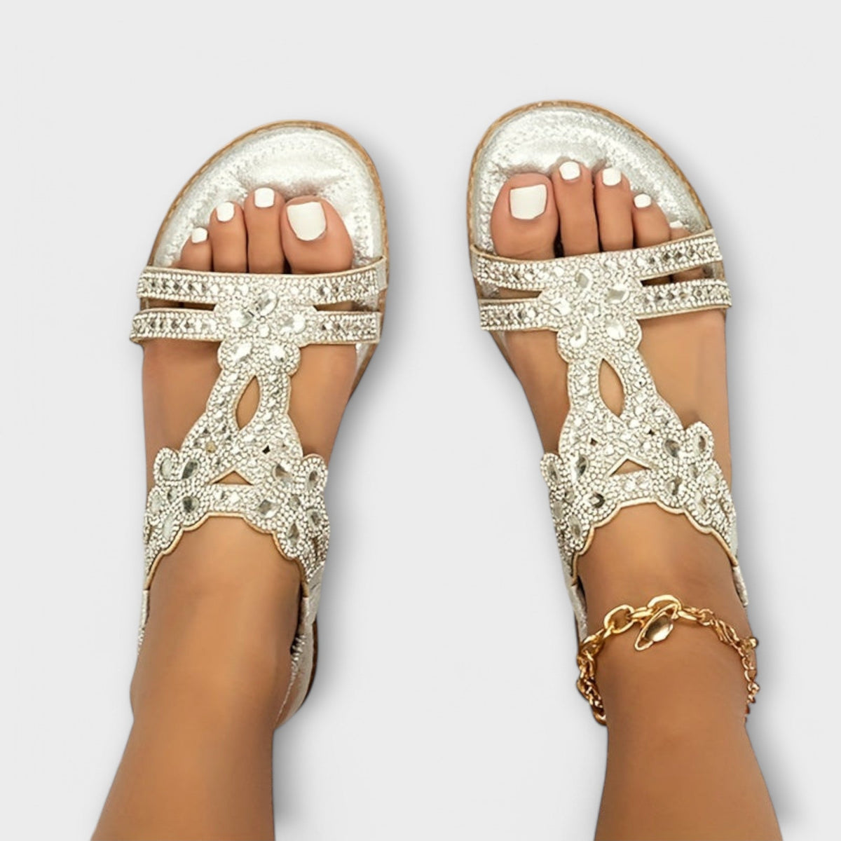 Sandália Boho Crystal WESS