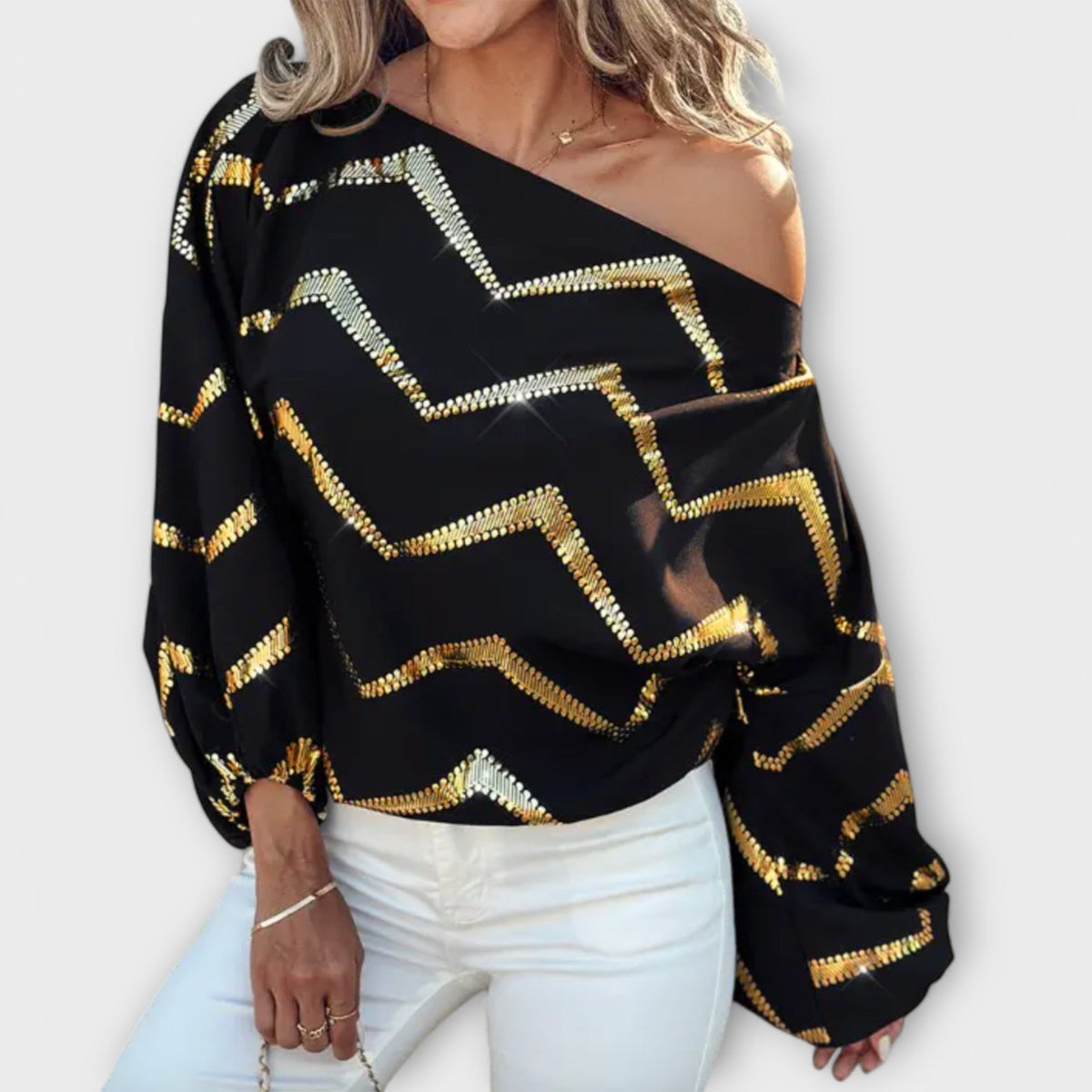 Bianca Blusa Elegante Primavera WESS