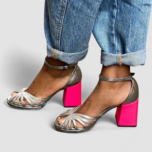 Sandalias Tacón de Bloque WESS