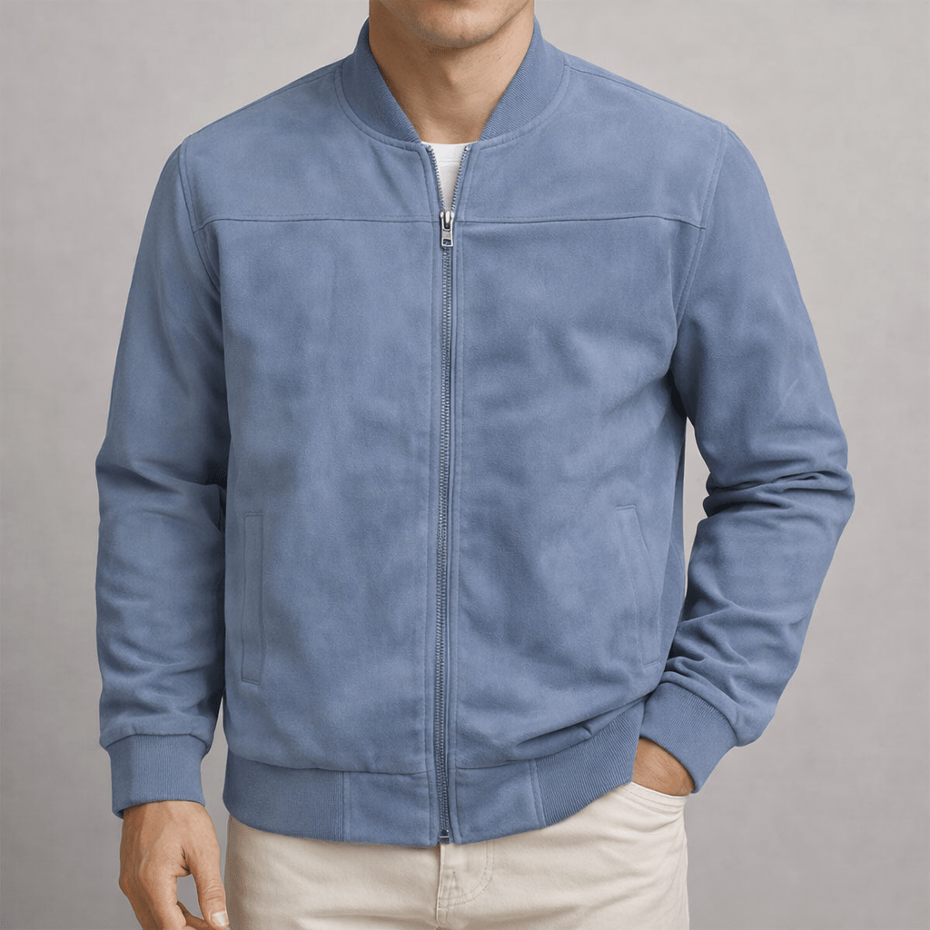 Axel Bomber– Clásica Chaqueta Suede Urbano - WESS SPAIN