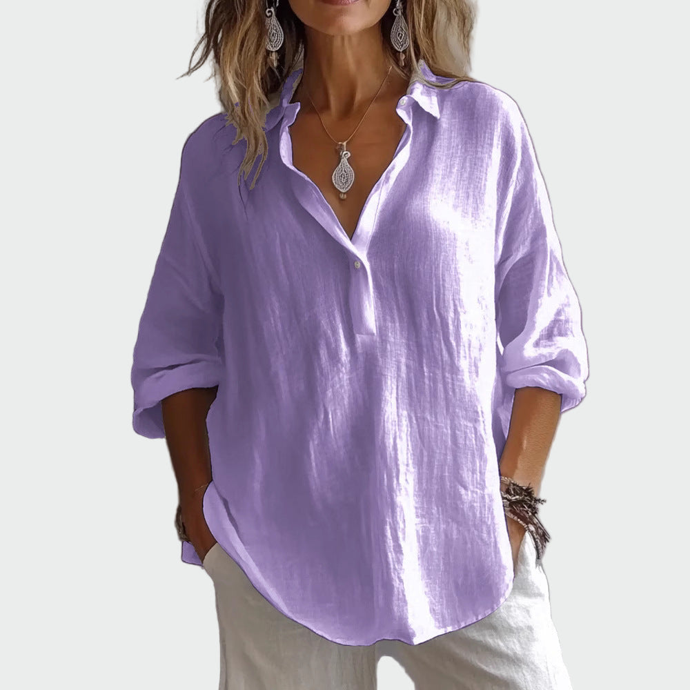Zaira Blusa Casual Elegante WESS
