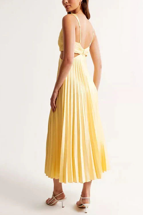 Vestido Beatriz™ | Radiant Twist: Elegância Radiante para Brilhar