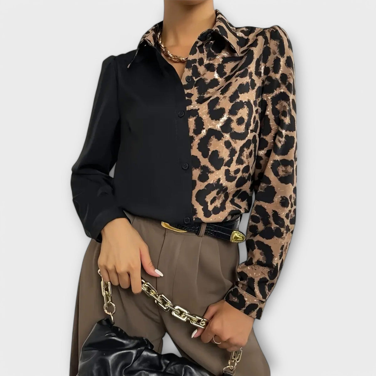 Valentina Blusa de Leopardo WESS