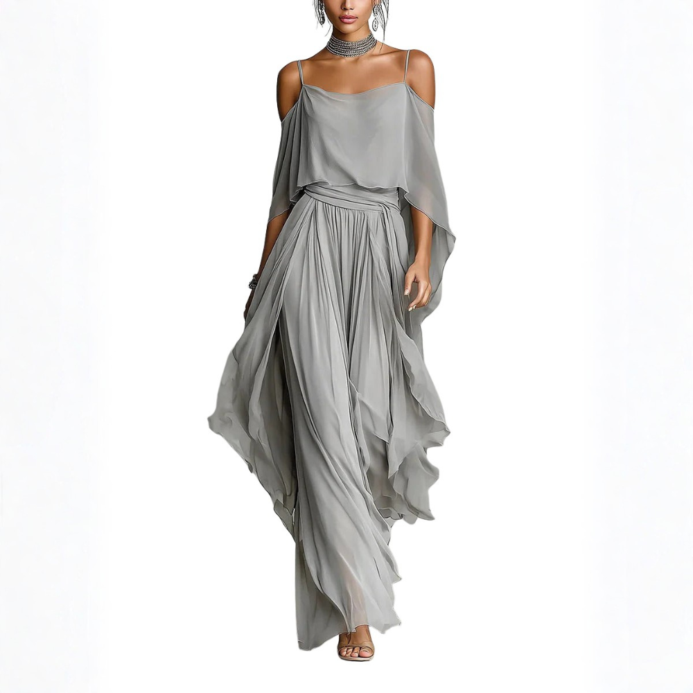 CLARISSA | Conjunto Gris Sofisticado WESS