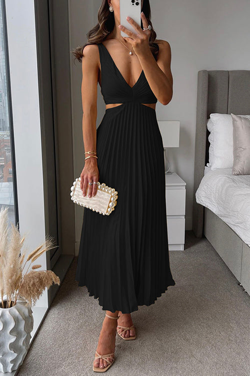 Vestido Beatriz™ | Radiant Twist: Elegância Radiante para Brilhar