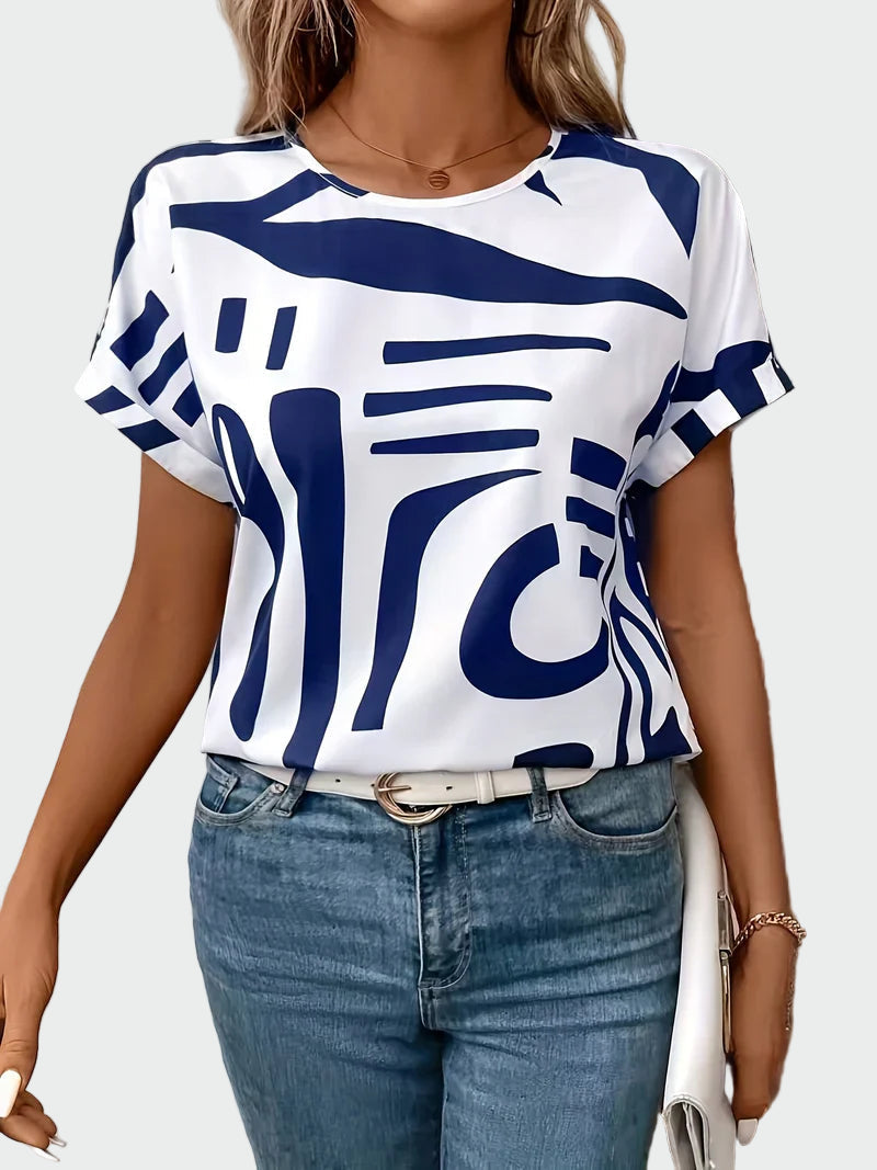 Cristina Blusa Elegante Primavera WESS