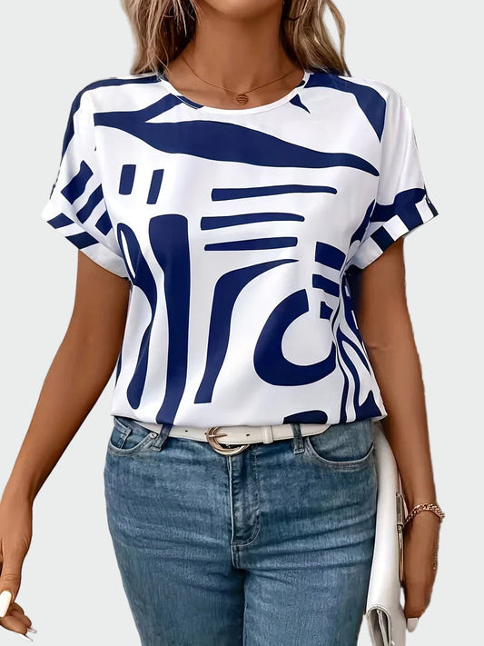 Cristina Blusa Elegante Primavera WESS
