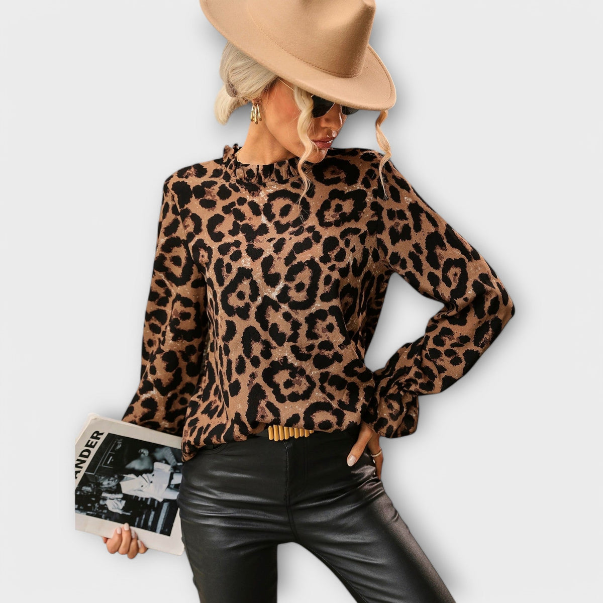 Keila Blusa Estampa Leopardo WESS
