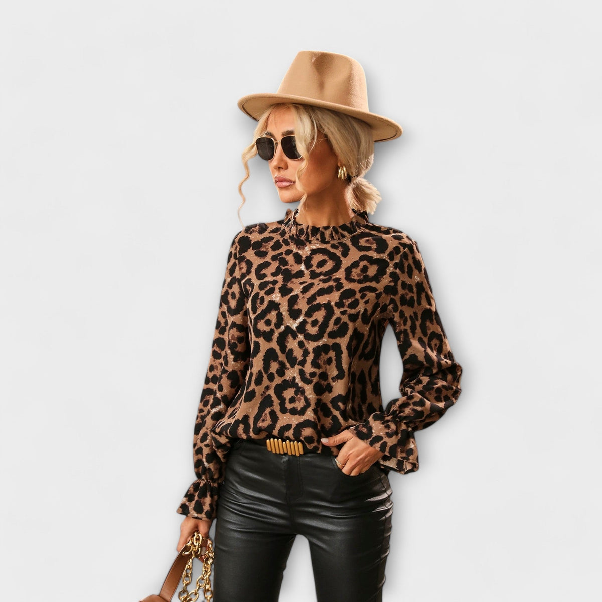 Keila Blusa Estampa Leopardo WESS