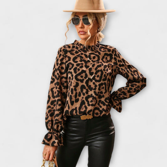Keila Blusa Estampa Leopardo WESS