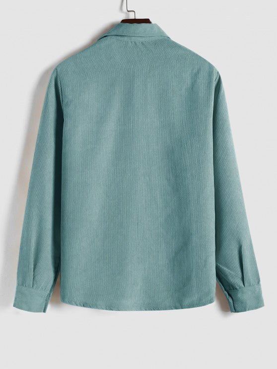 Lucas - CAMISA DE MANGA LARGA PARA HOMBRE CON MEDIO BOTÓN - WESS SPAIN