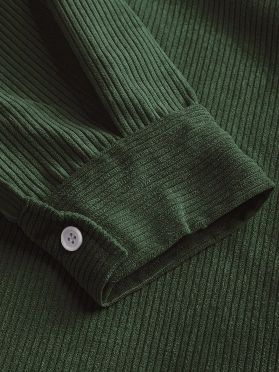 Lucas - CAMISA DE MANGA LARGA PARA HOMBRE CON MEDIO BOTÓN