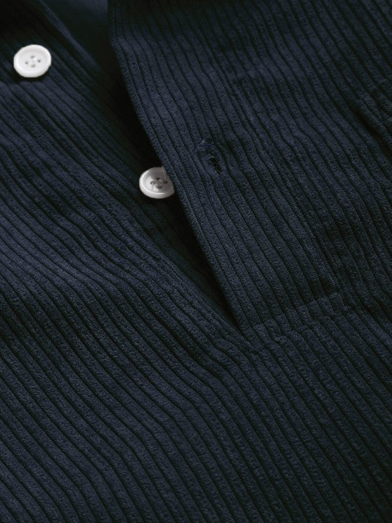 Lucas - CAMISA DE MANGA LARGA PARA HOMBRE CON MEDIO BOTÓN