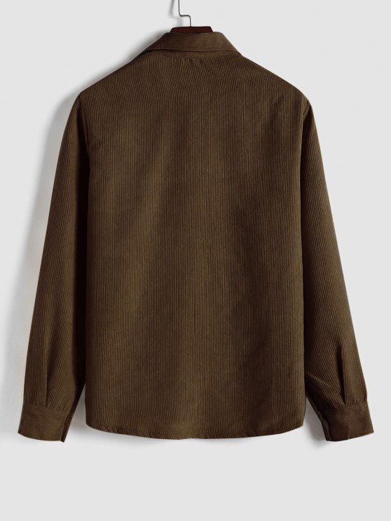 Lucas - CAMISA DE MANGA LARGA PARA HOMBRE CON MEDIO BOTÓN - WESS SPAIN