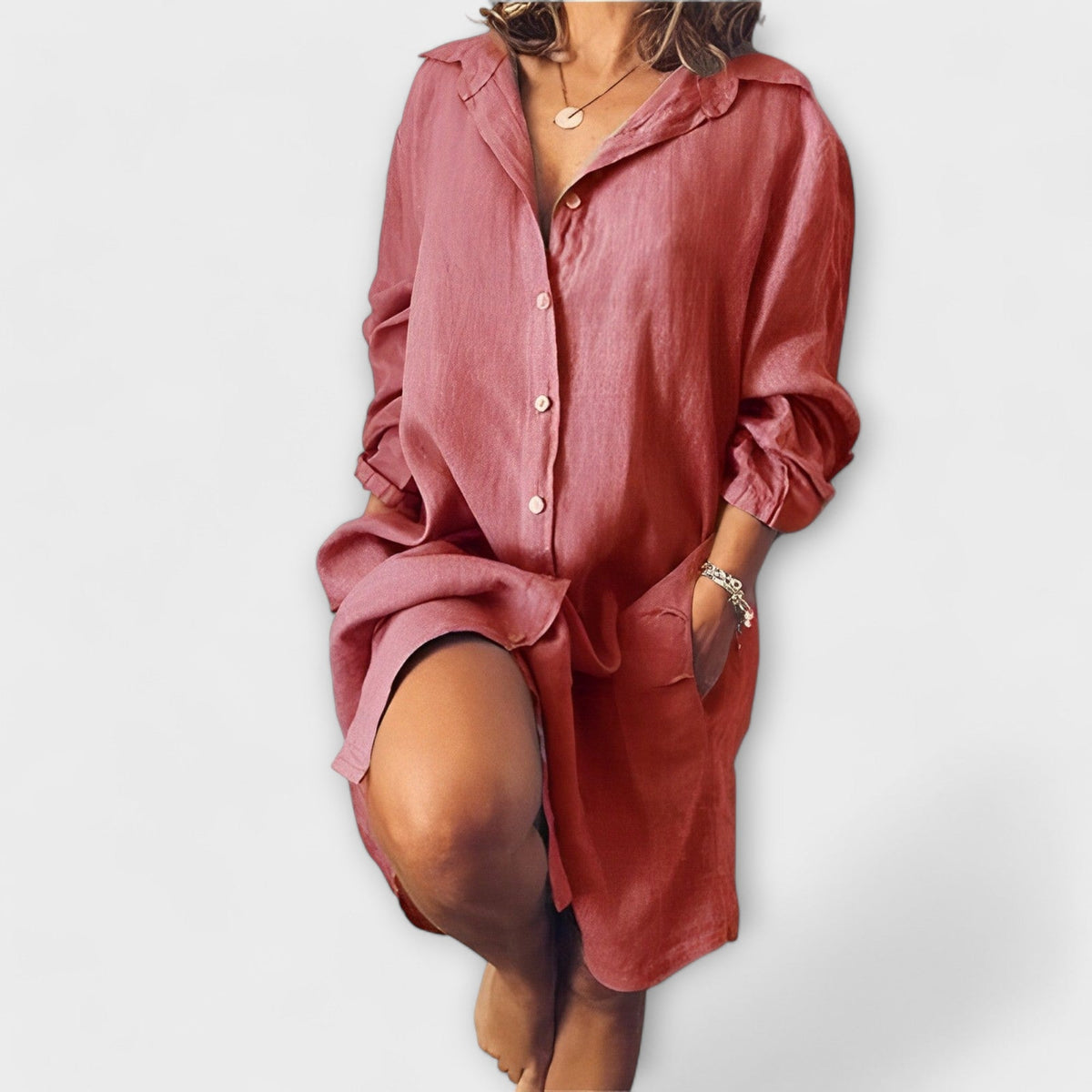 Clara Blusa de Lino Suave WESS