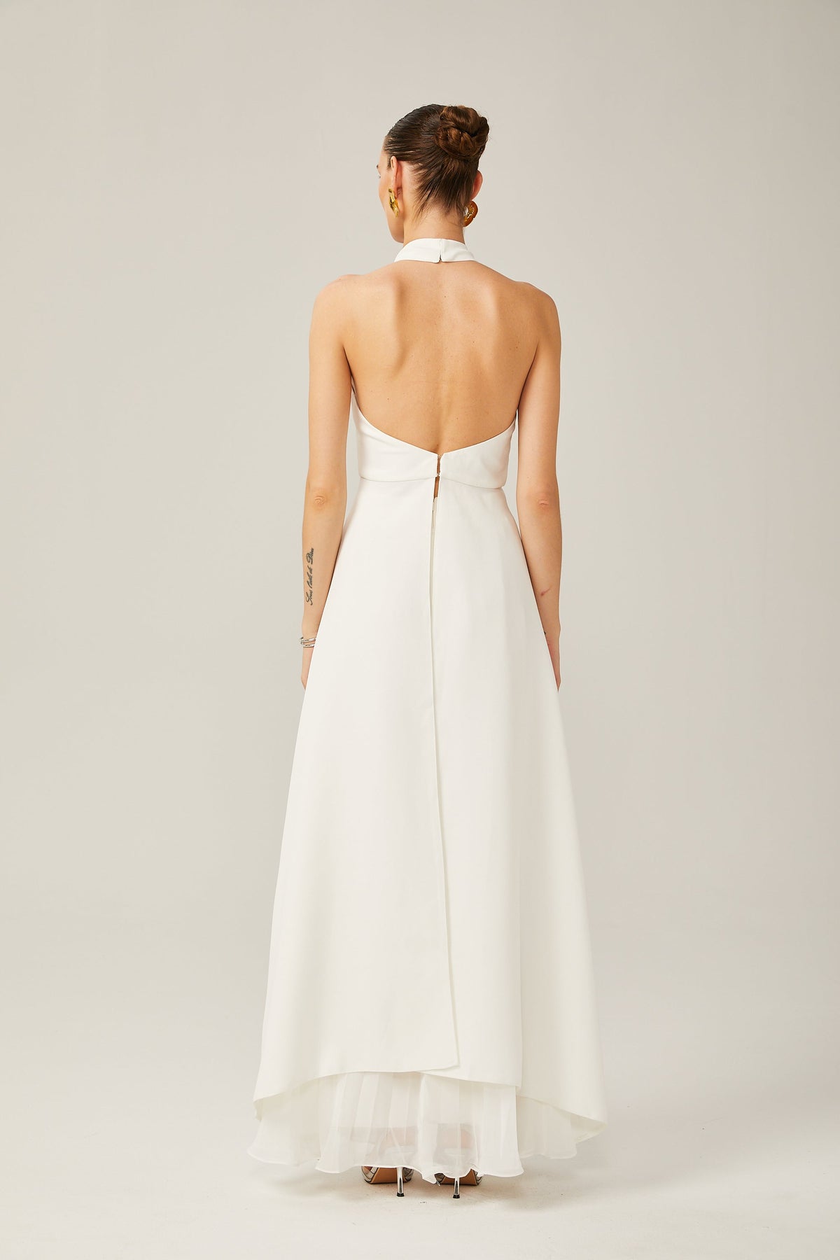 Vestido Candela™: Minimalismo elegante en blanco y negro