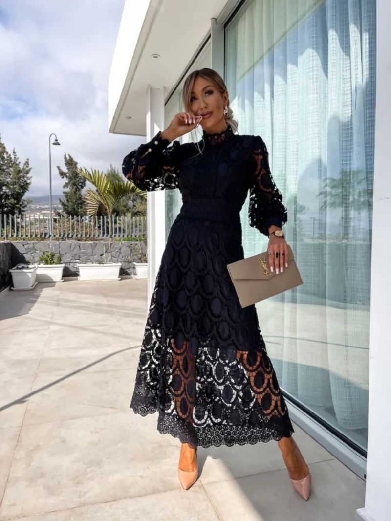 Vestido Noor™: Encaje romántico que irradia elegancia