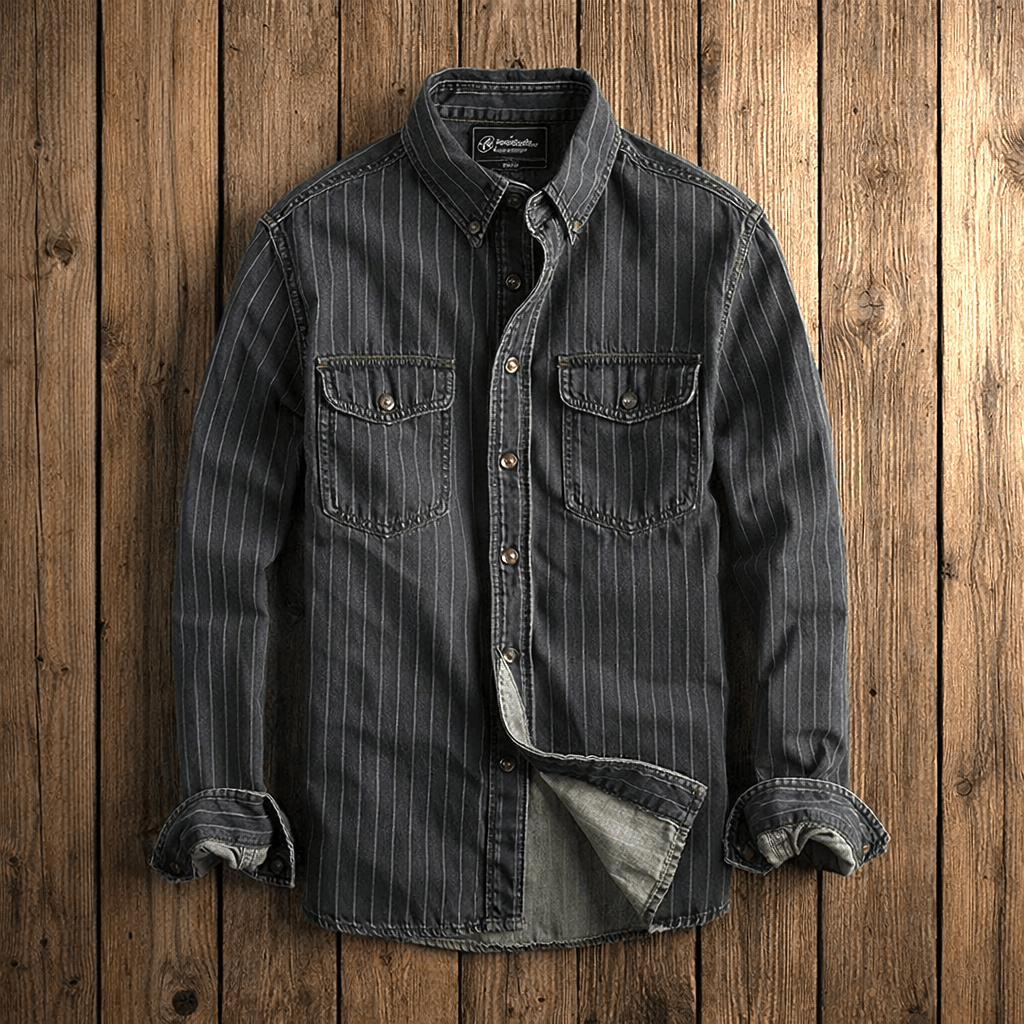 Pedro - CAMISA DE MANGA LARGA A RAYAS PARA HOMBRE - WESS SPAIN