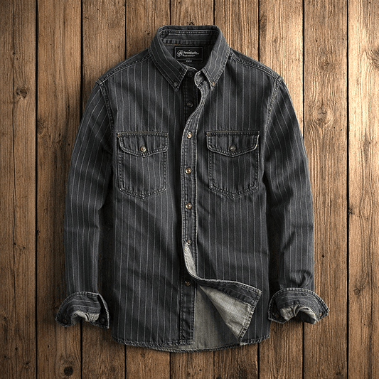 Pedro - CAMISA DE MANGA LARGA A RAYAS PARA HOMBRE - WESS SPAIN
