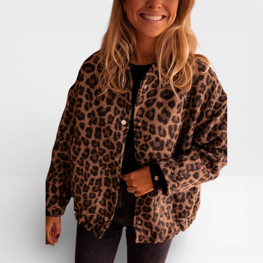 Natalia – Chaqueta Leopard Urban