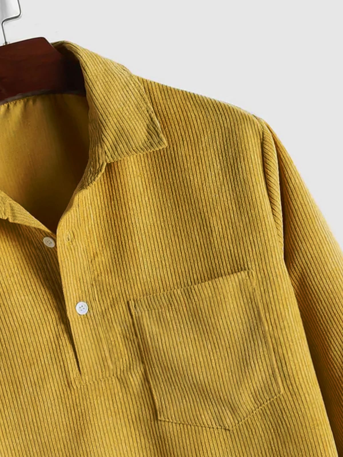 Lucas - CAMISA DE MANGA LARGA PARA HOMBRE CON MEDIO BOTÓN - WESS SPAIN