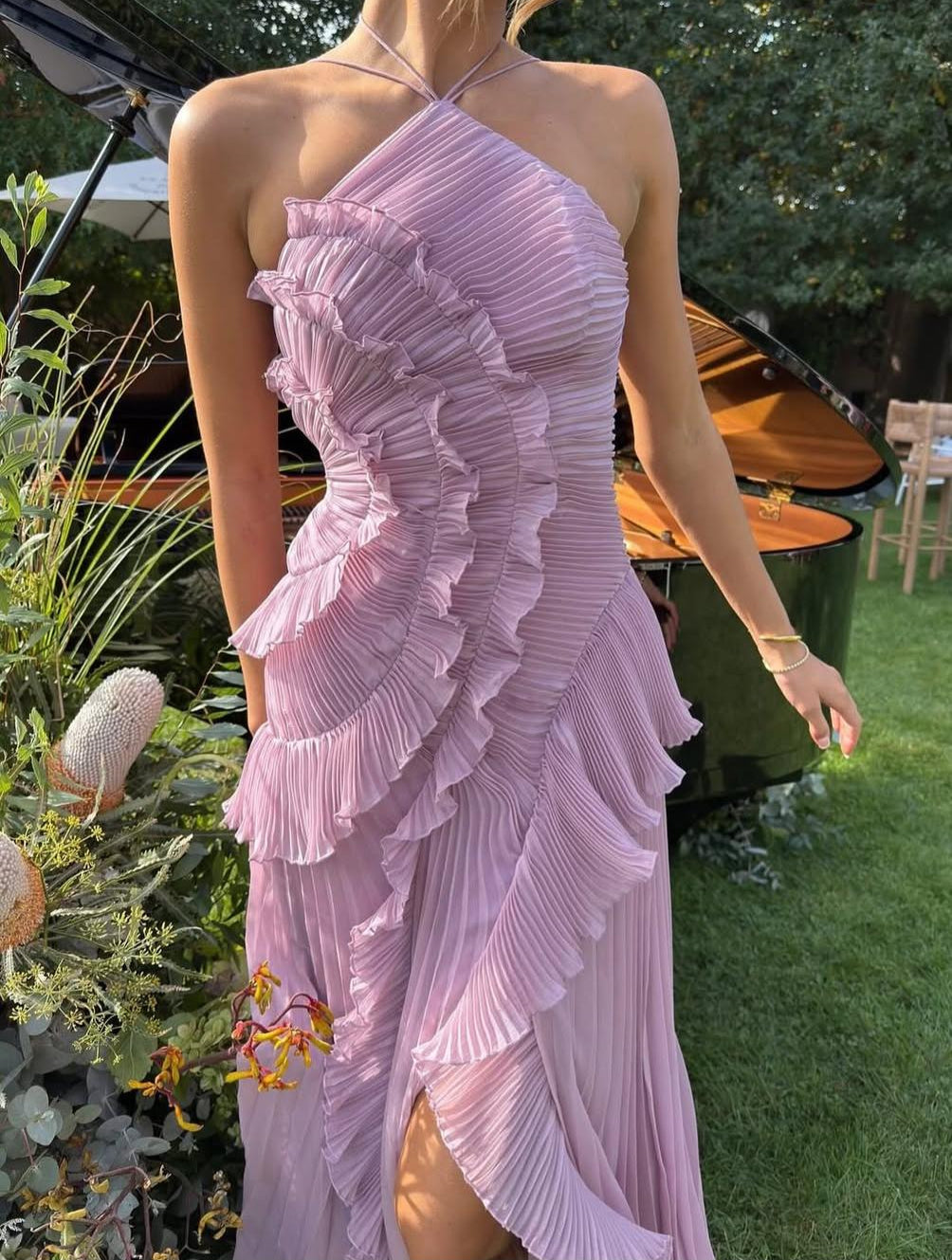 Vestido Lavanda Estilo Relajado WESS