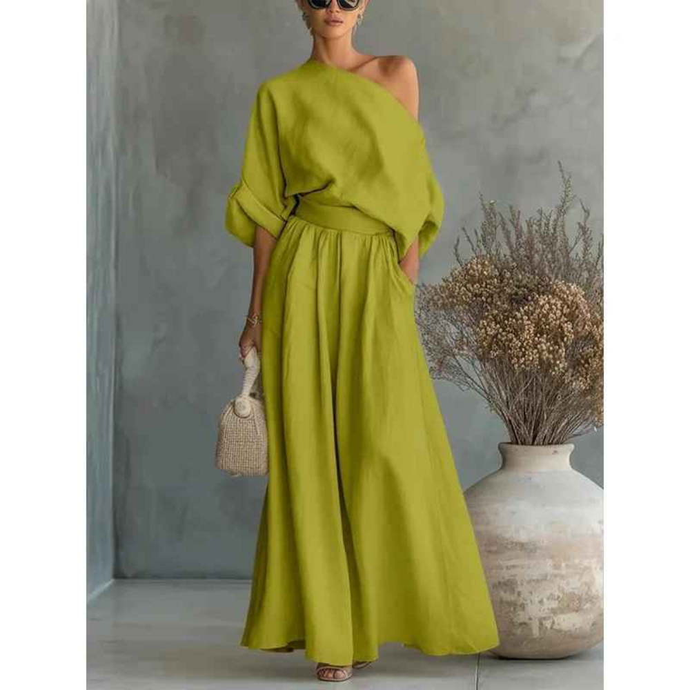 RENATA | Conjunto de Hombros Descubiertos WESS