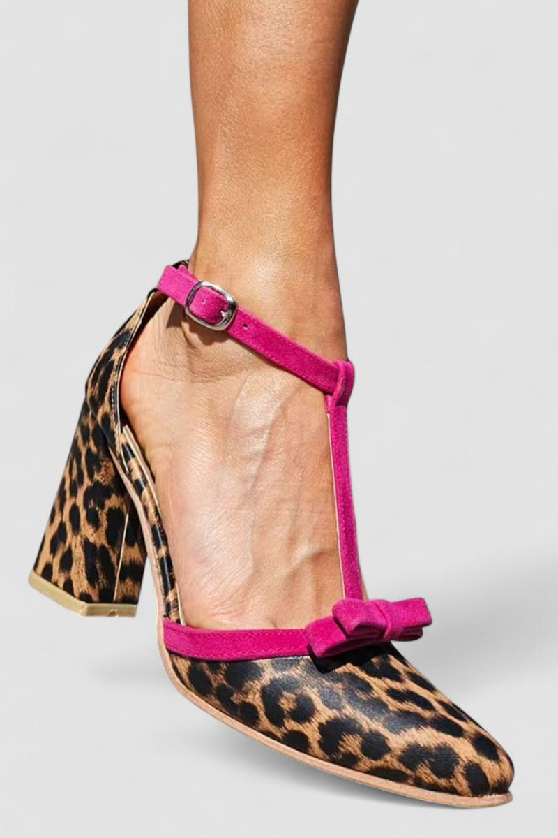 Sandalias Verdes Leopardo WESS