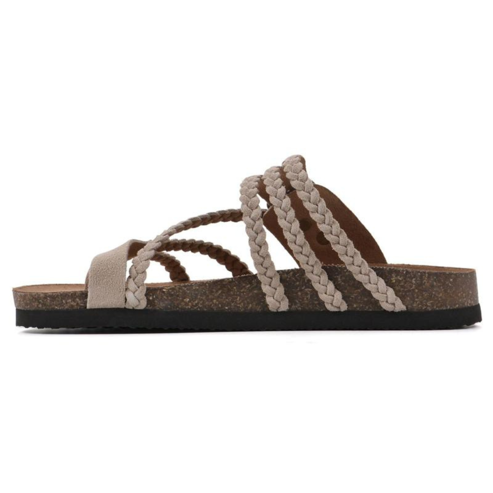 Sandalias Trenzadas de Corcho Adriana WESS