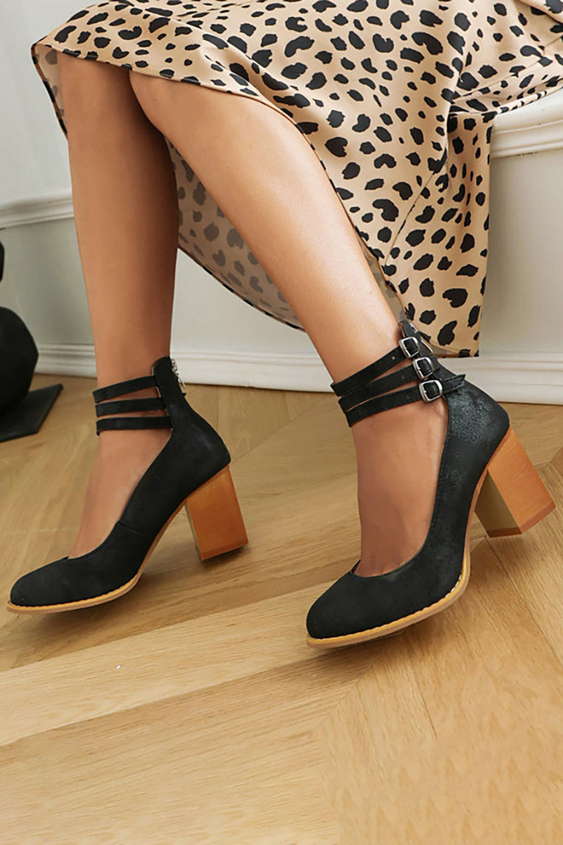 Sandalias Lisas Tira al Tobillo WESS