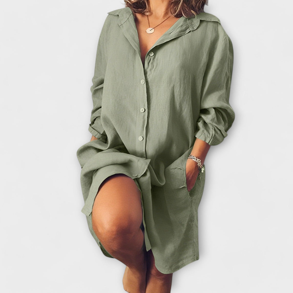 Clara Blusa de Lino Suave WESS