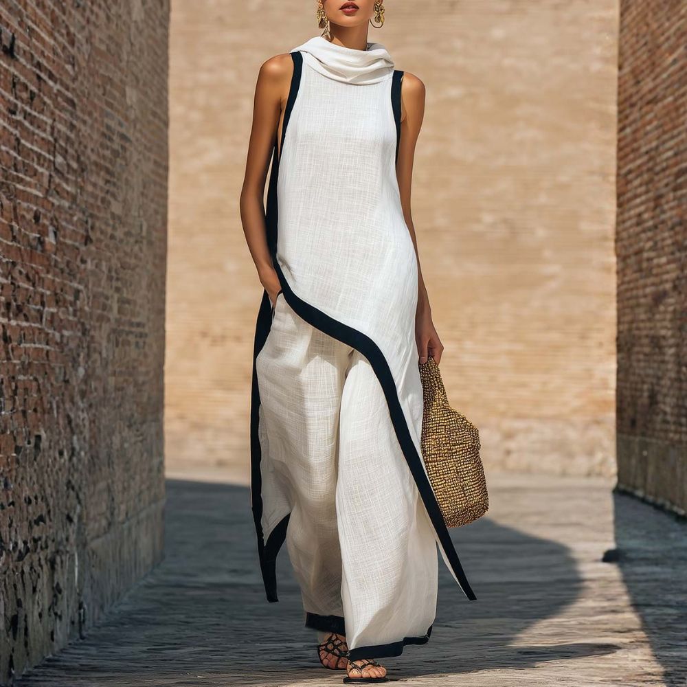 LEONORA | Conjunto de lino elegante WESS