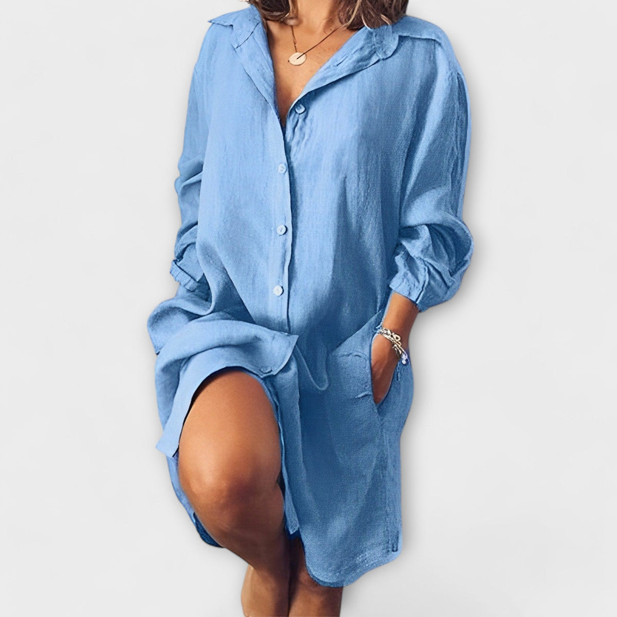 Clara Blusa de Lino Suave WESS