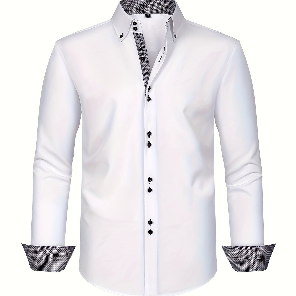 tomás - CAMISA ELEGANTE Y LIGERA CON DETALLES EN CONTRASTE