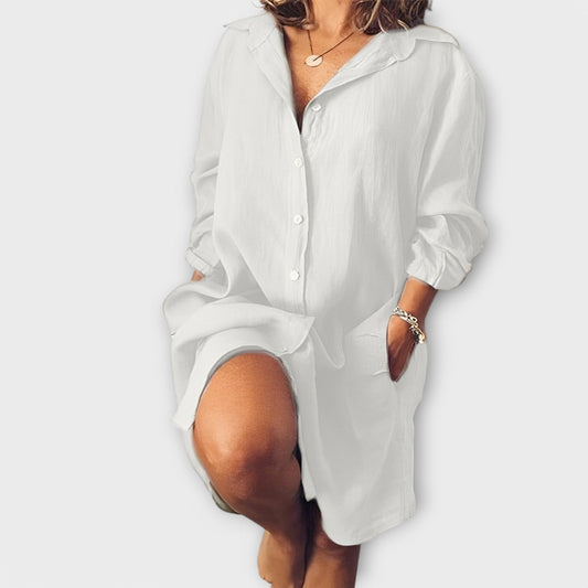 Clara Blusa de Lino Suave WESS
