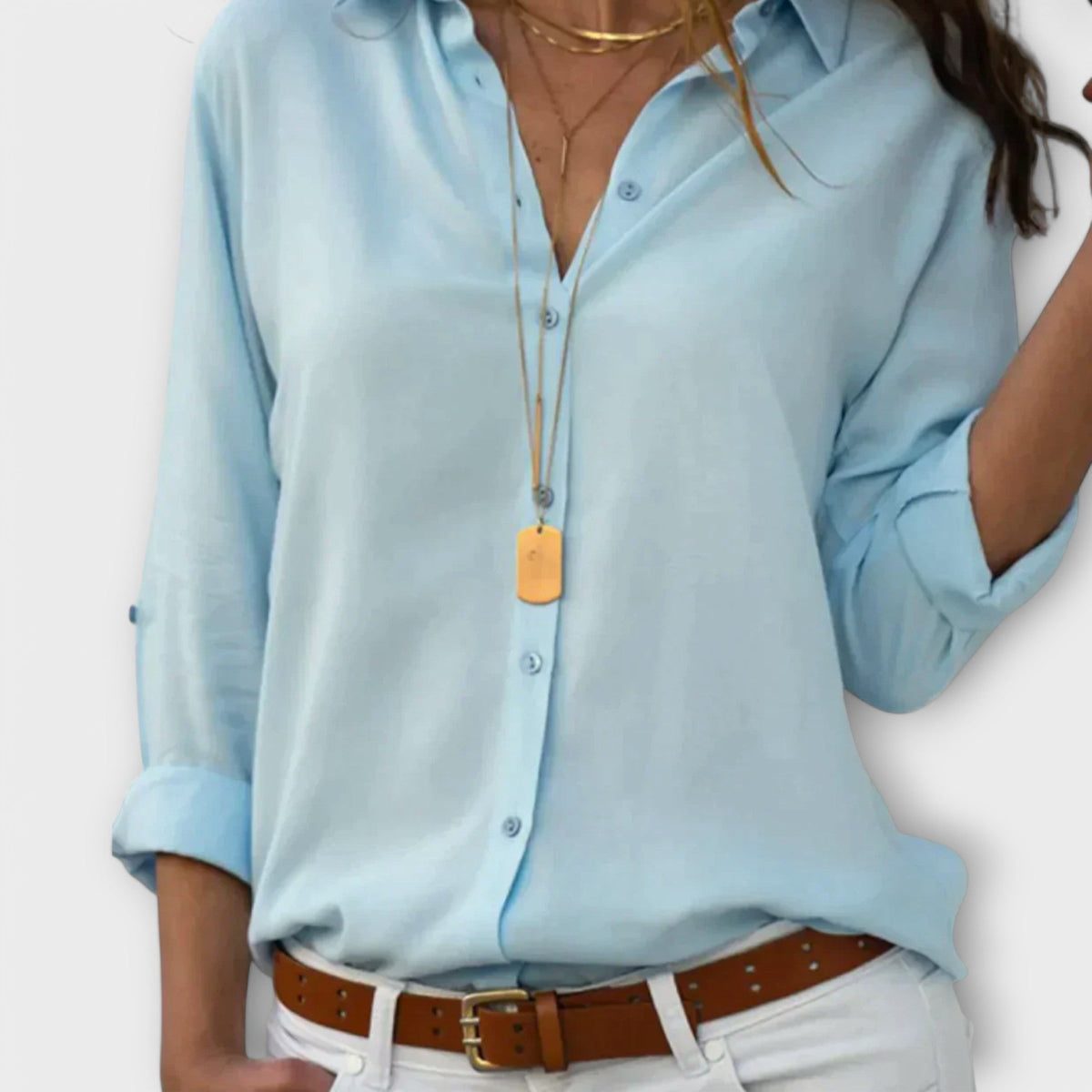 Elara Blusa Abierta Elegante WESS