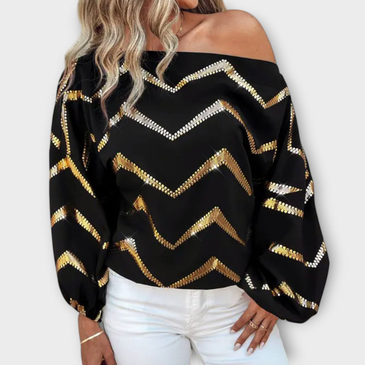 Bianca Blusa Elegante Primavera WESS