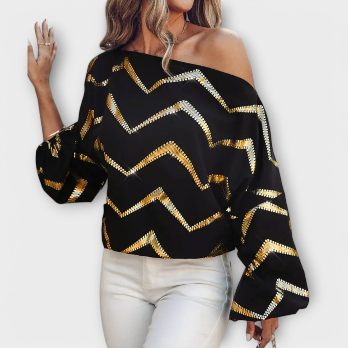 Bianca Blusa Elegante Primavera WESS