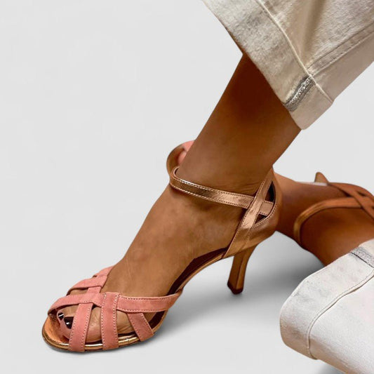 Sandalias Tacón Alto Puntera Abierta WESS - WESS SPAIN