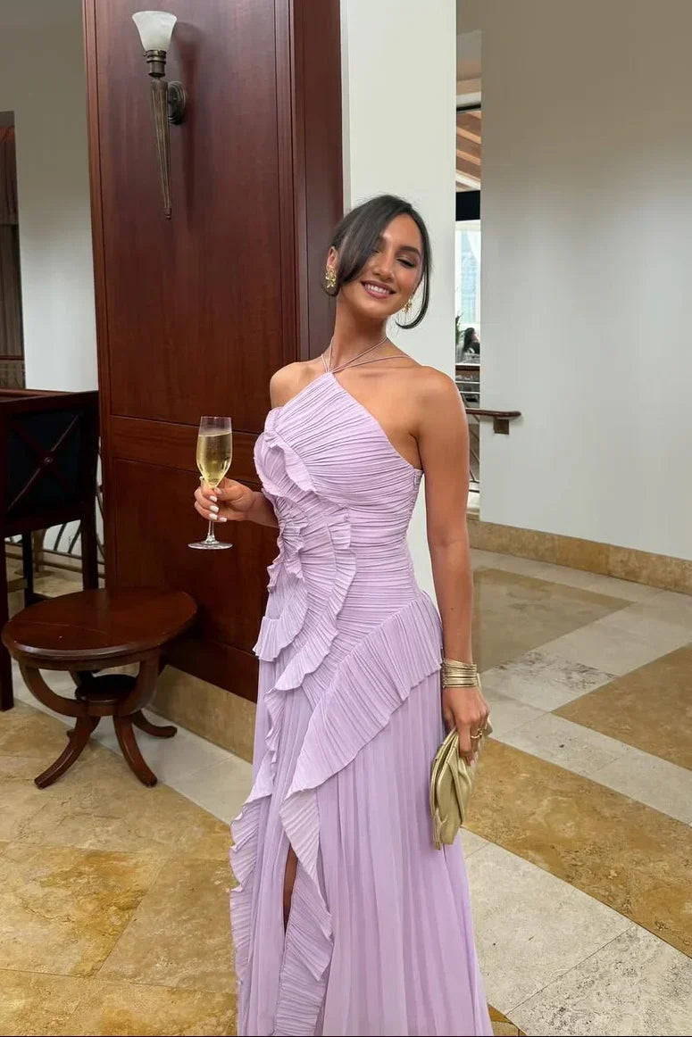 Vestido Lavanda Estilo Relajado WESS