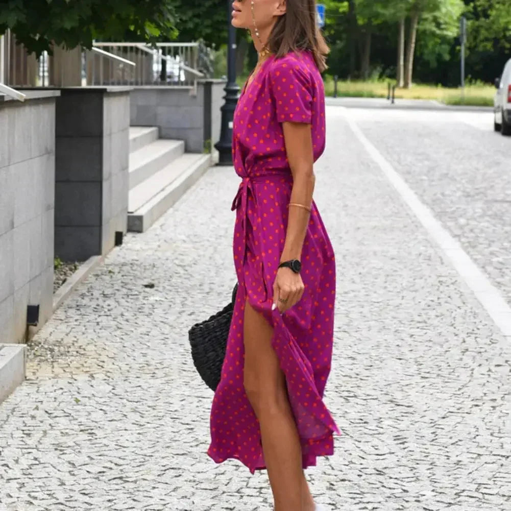 Vestido Fez™: Estilo casual con estampado floral