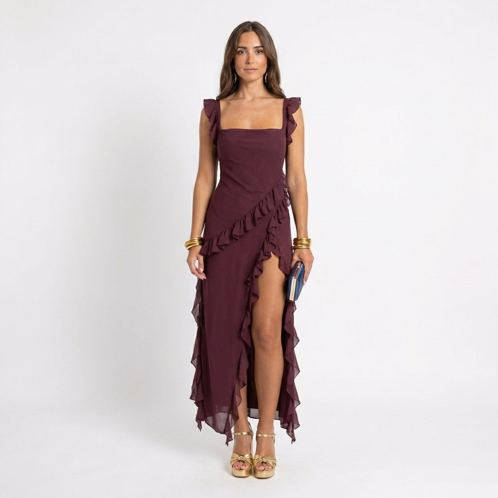 Vestido Cia™ | Volantes con encanto para brillar