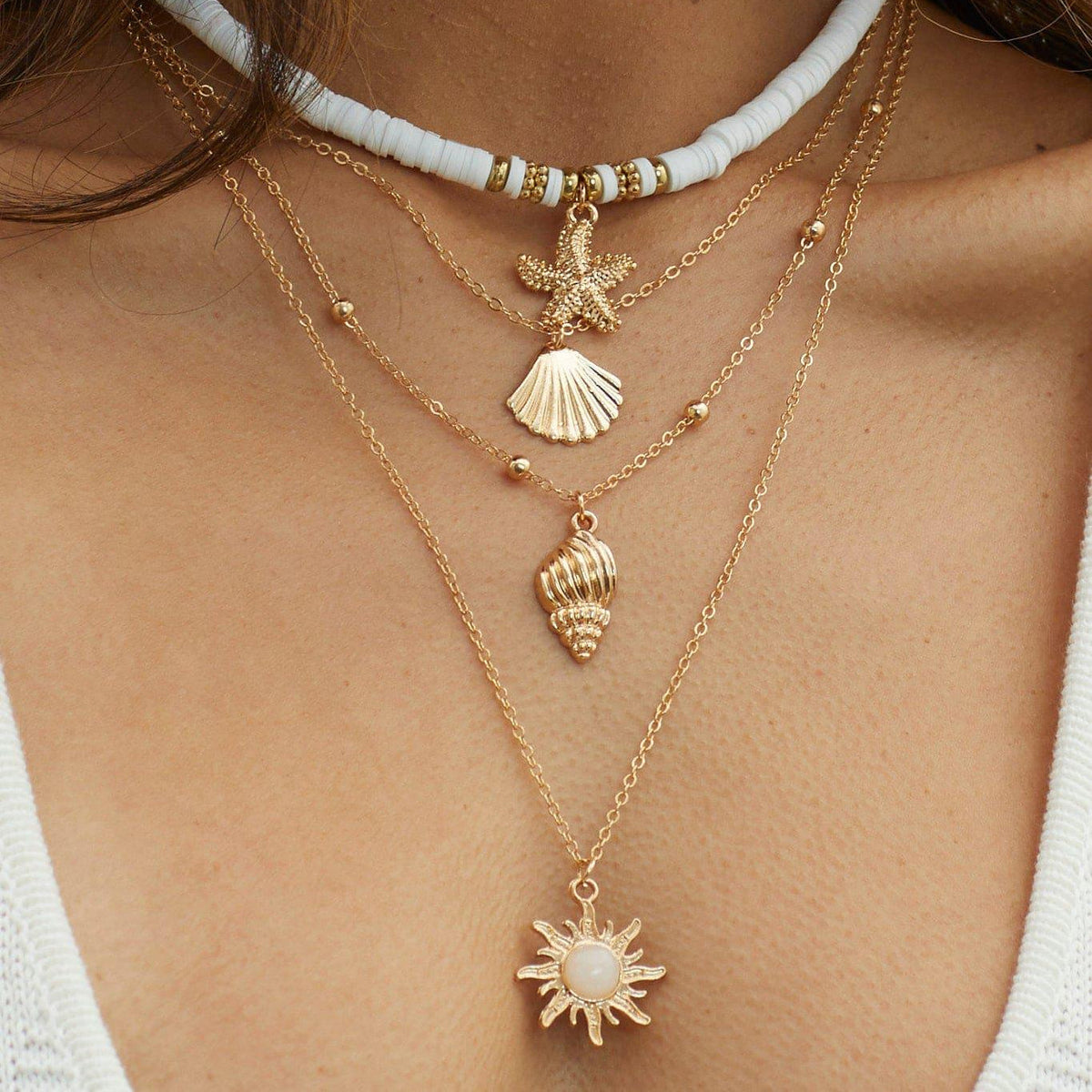 Jean Set de Joyas en Oro WESS