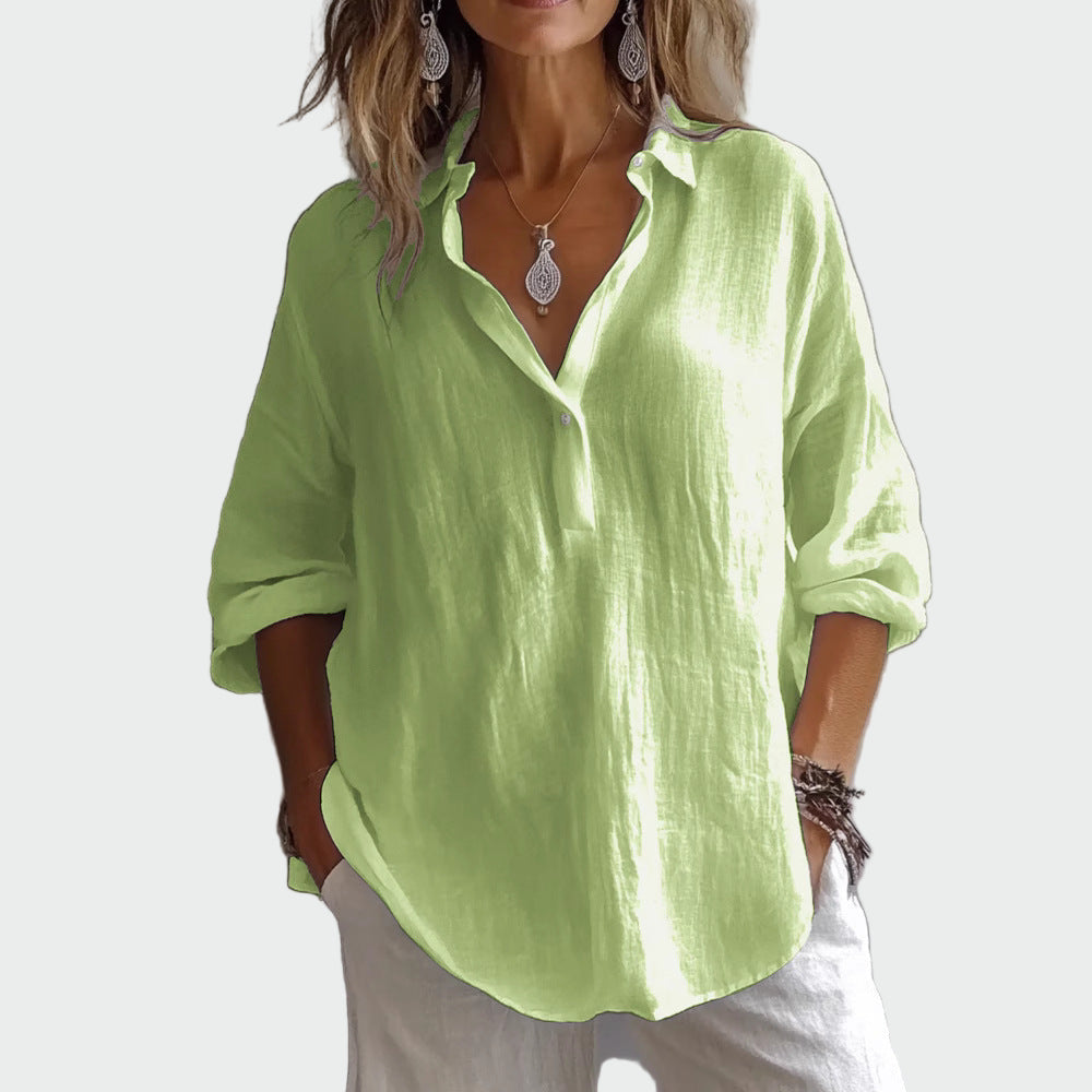 Zaira Blusa Casual Elegante WESS