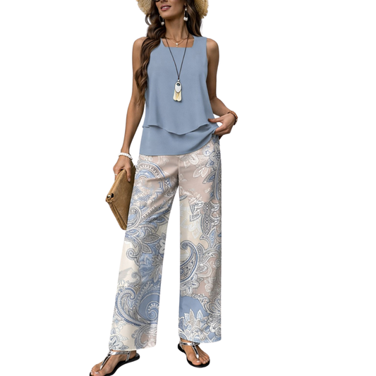 SERELUNA | Conjunto Paisley Costero WESS
