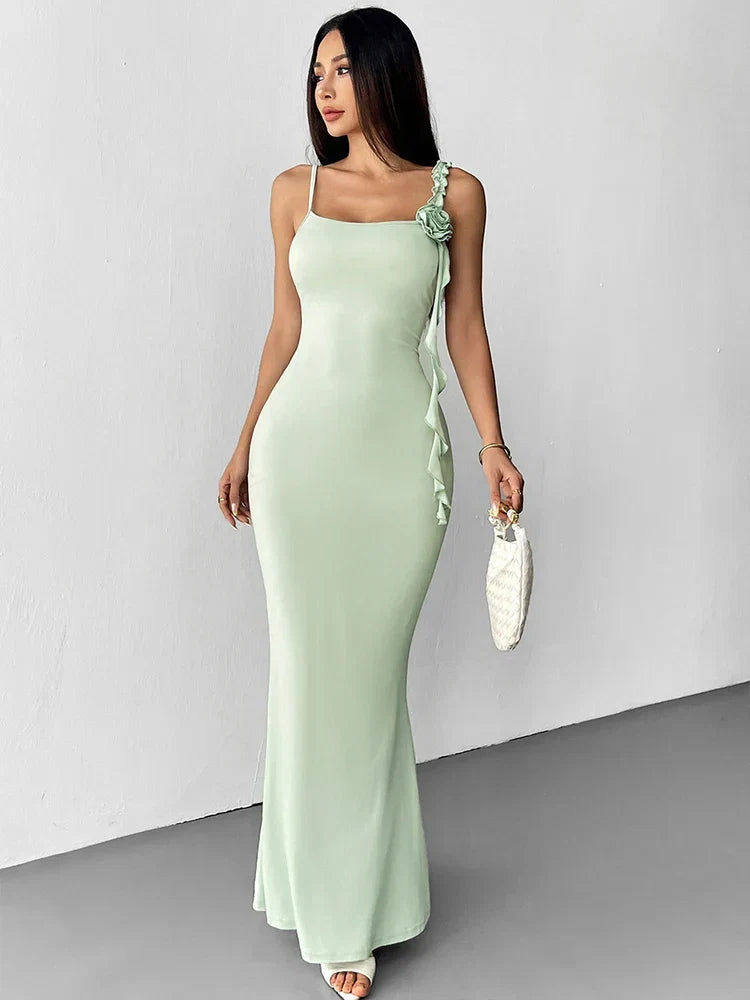 Graciela™ Vestido Largo de Elegancia Refinada y Silueta Esculpida