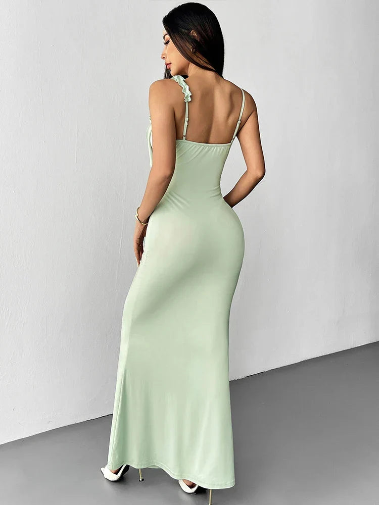 Graciela™ Vestido Largo de Elegancia Refinada y Silueta Esculpida