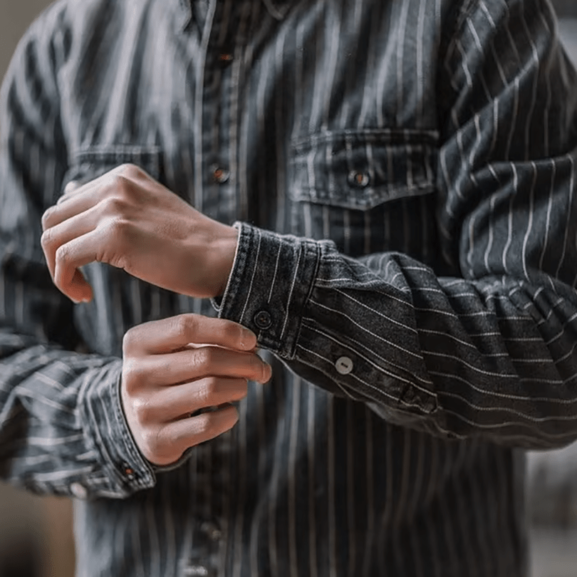Pedro - CAMISA DE MANGA LARGA A RAYAS PARA HOMBRE - WESS SPAIN